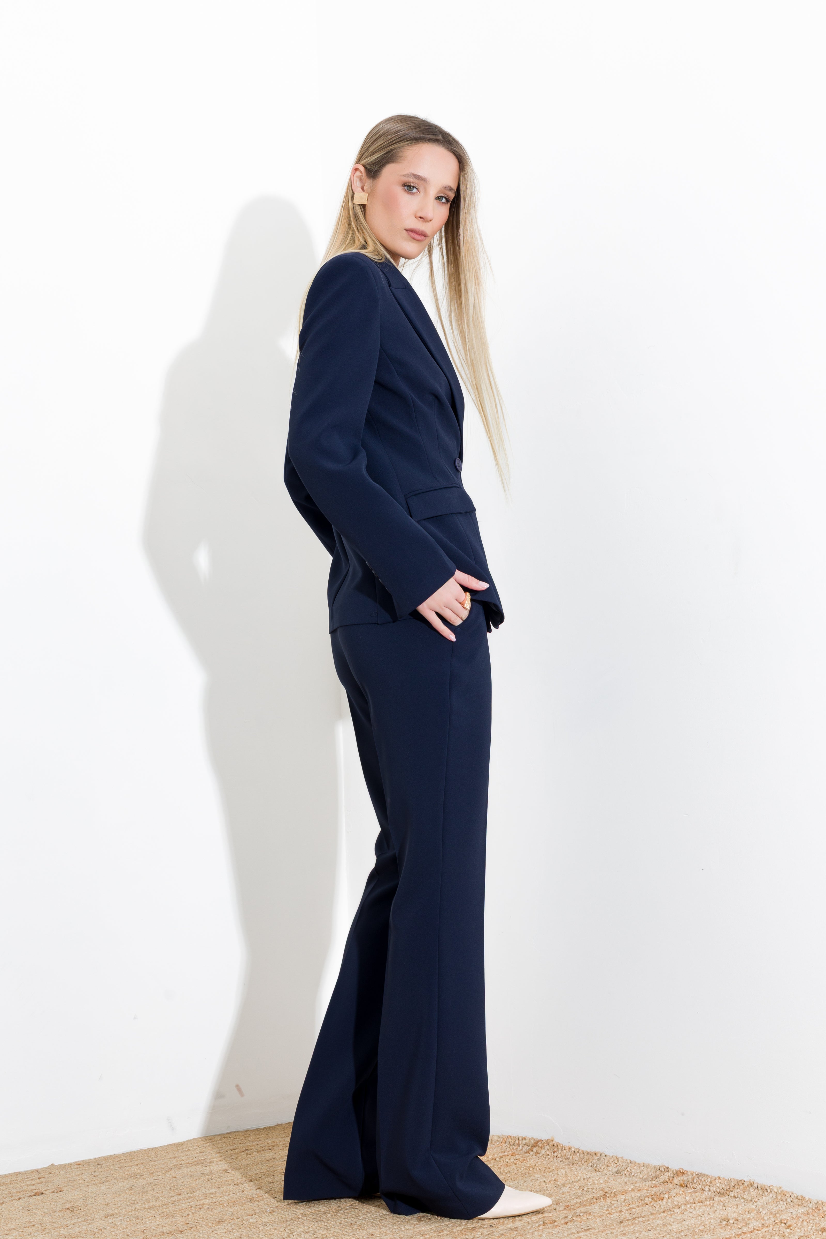 Pantalone flare in tecnico - Compagnia Italiana