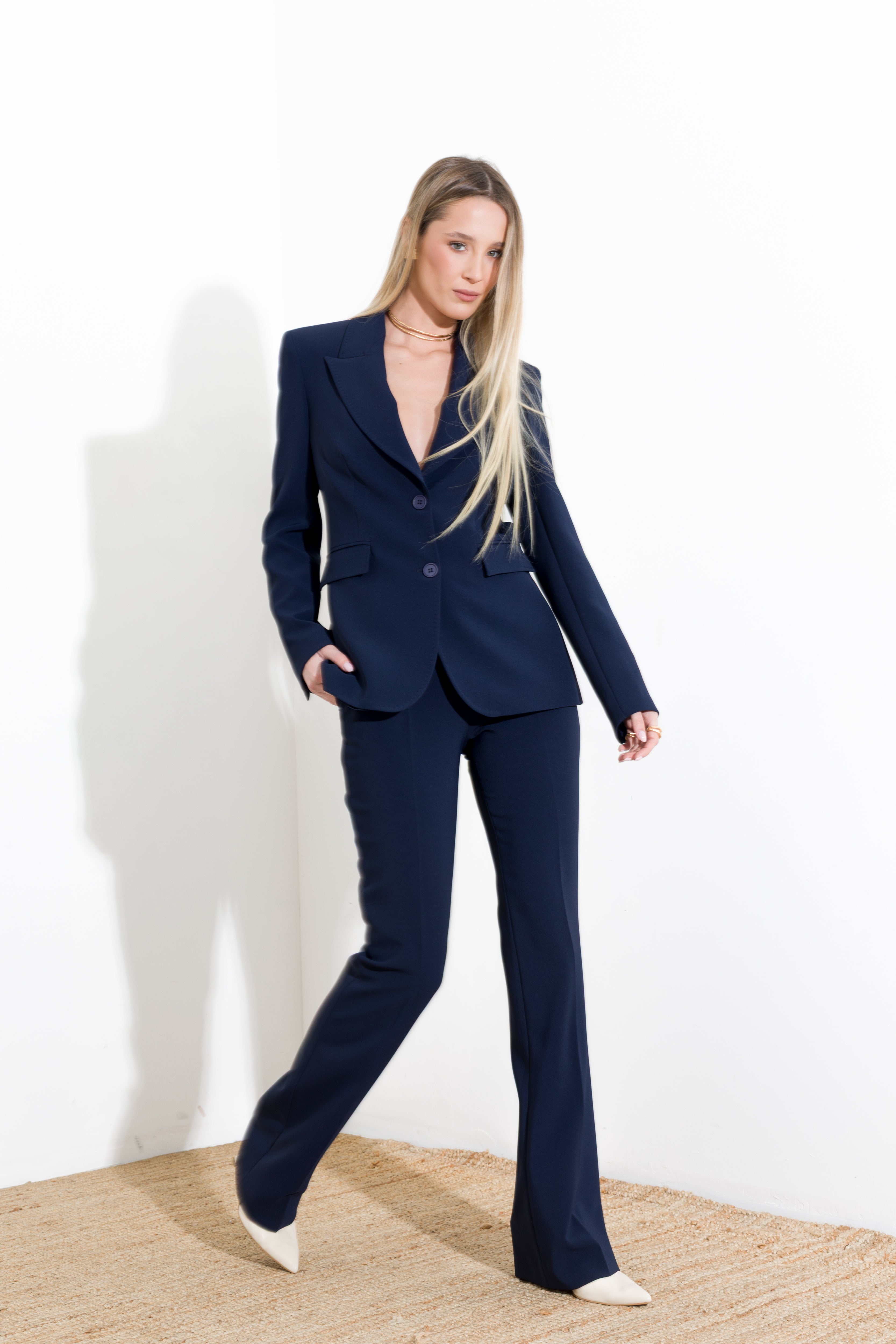 Blazer monopetto in tecnico - Compagnia Italiana