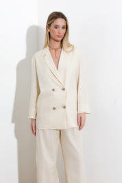 Blazer in lino viscosa - Compagnia Italiana