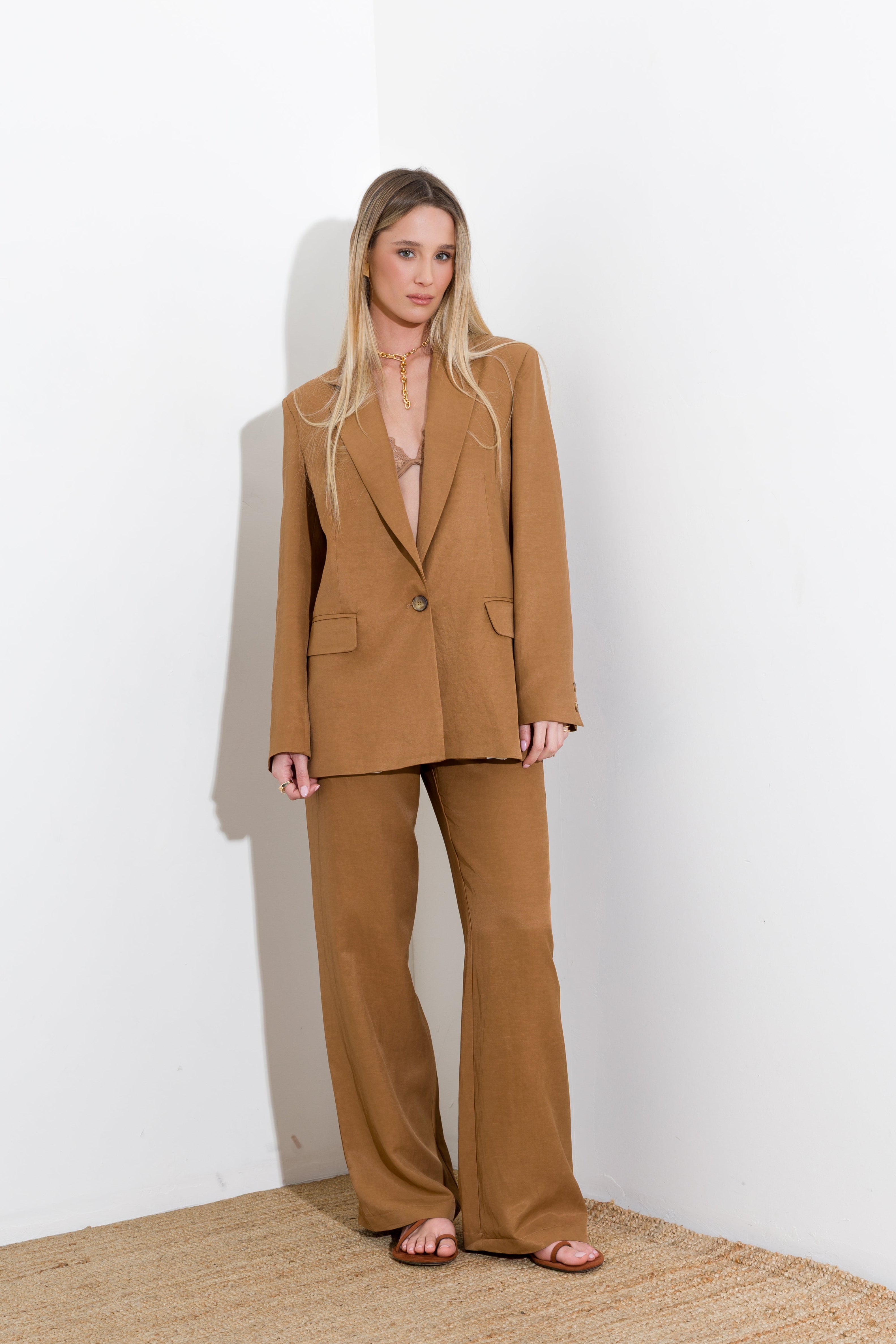 Blazer in lino viscosa - Compagnia Italiana