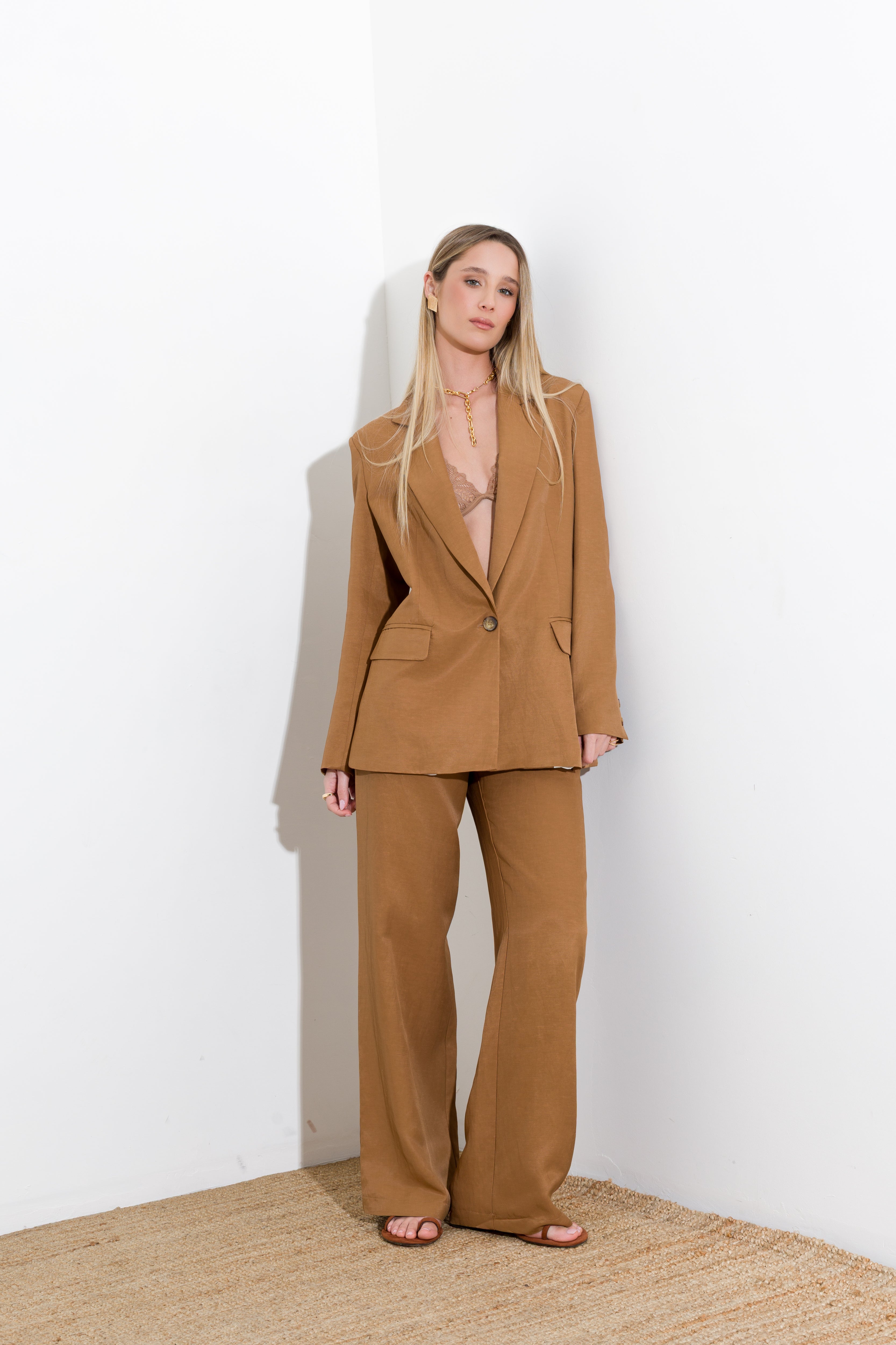 Blazer in lino viscosa - Compagnia Italiana