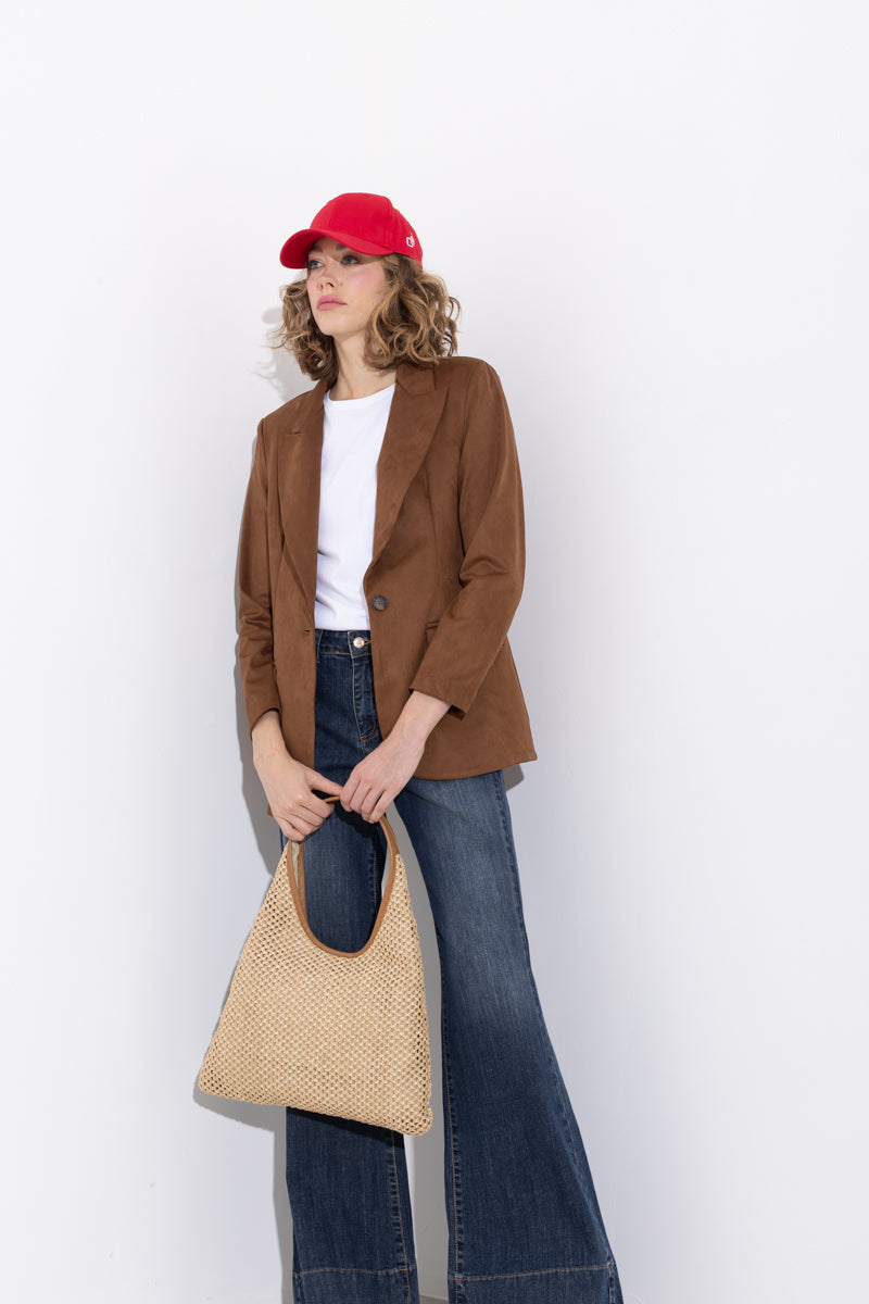 Giacca in ecodainetto