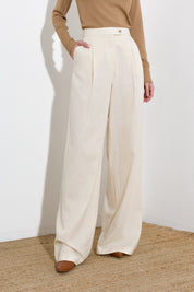 Pantalone in lino viscosa - Compagnia Italiana