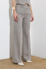 Pantalone in lino cotone