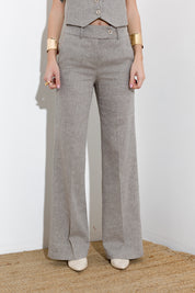 Pantalone in lino cotone