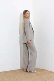 Pantalone in lino cotone