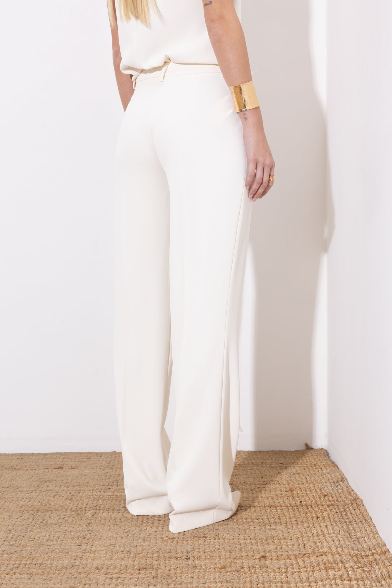 Pantalone gamba dritta fluido - Compagnia Italiana