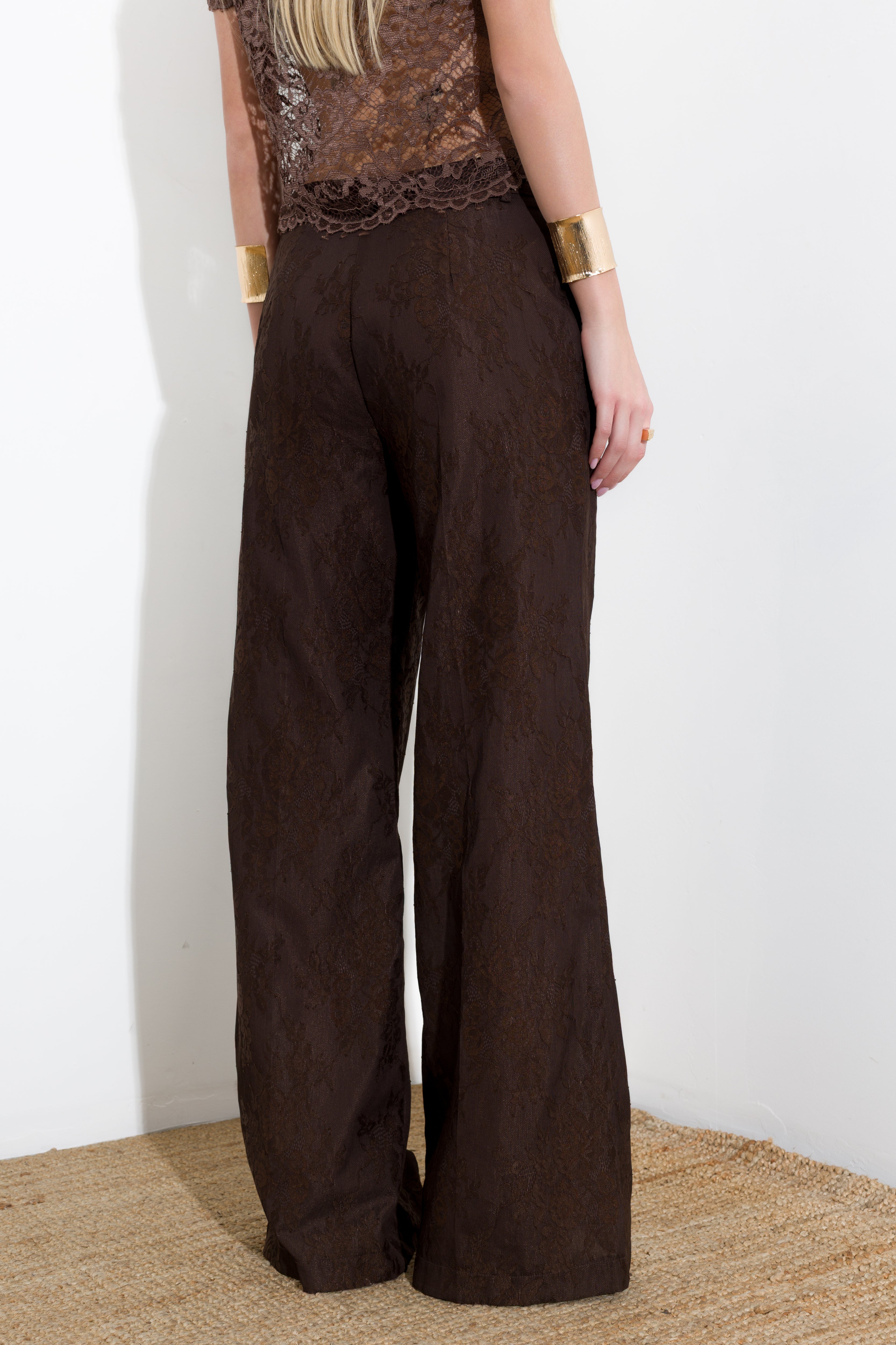 Pantalone in pizzo accoppiato - Compagnia Italiana