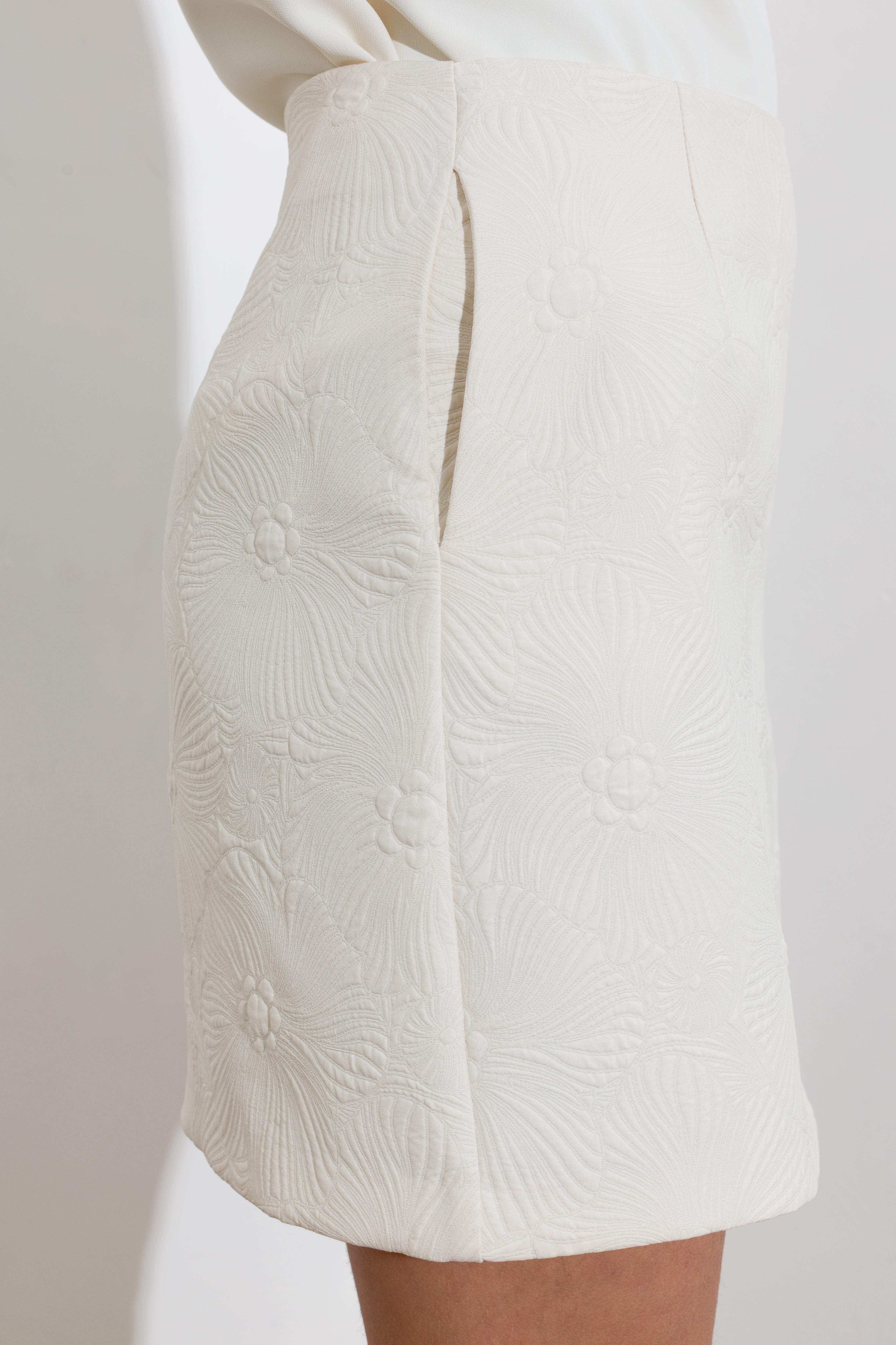 Gonna corta matelassé - Compagnia Italiana