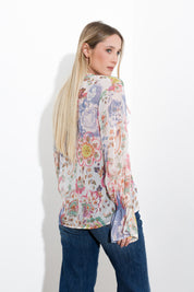 Camicia stampa cachemire