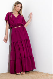 Gonna lunga in tencel - Compagnia Italiana