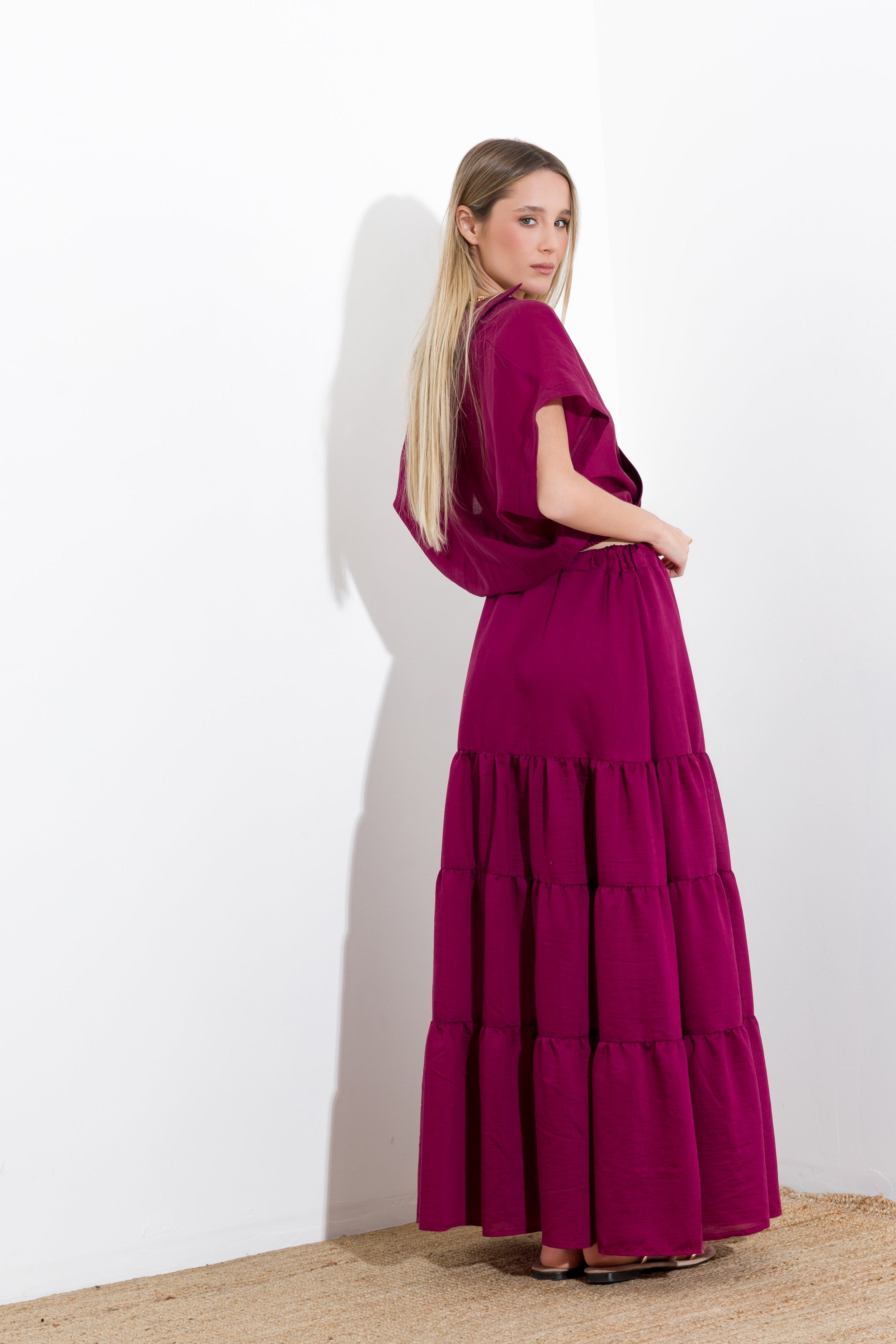Gonna lunga in tencel - Compagnia Italiana