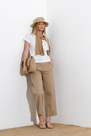 Pantalone in canvas di cotone - Compagnia Italiana