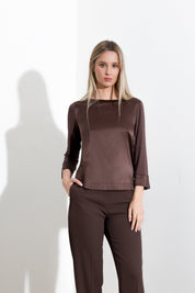 Blusa in seta viscosa - Compagnia Italiana