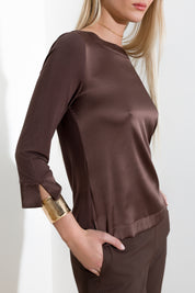 Blusa in seta viscosa - Compagnia Italiana