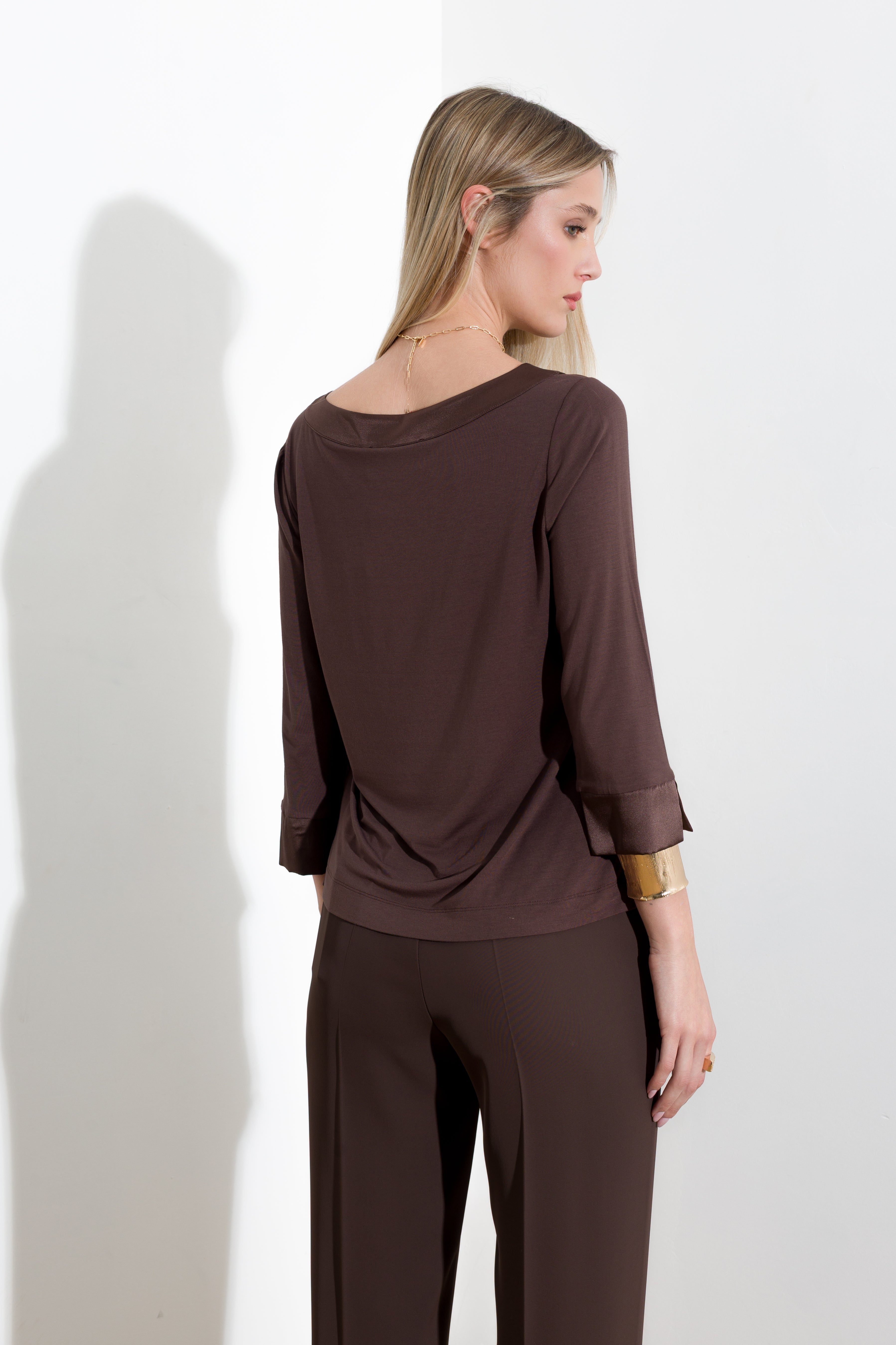 Blusa in seta viscosa - Compagnia Italiana
