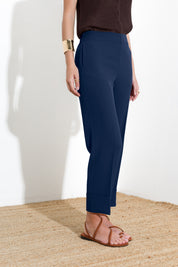 Pantalone con risvolto