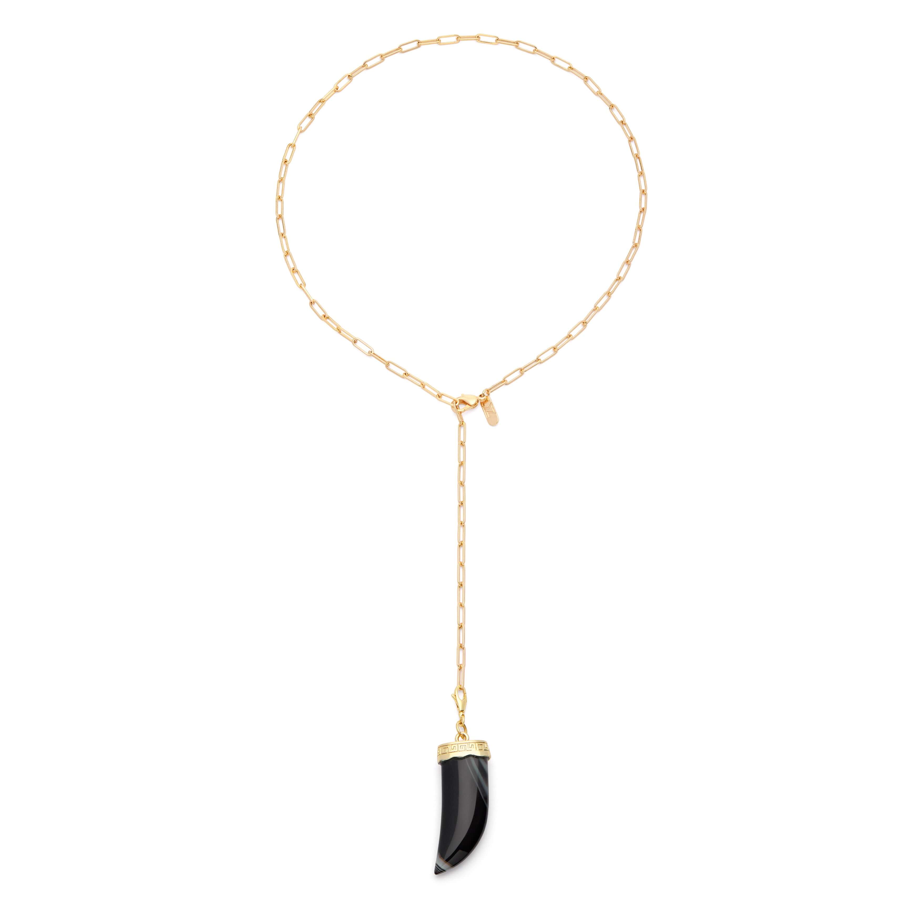 Little chain dorata con corno - Compagnia Italiana