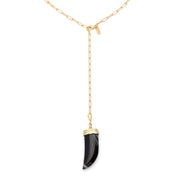 Little chain dorata con corno - Compagnia Italiana