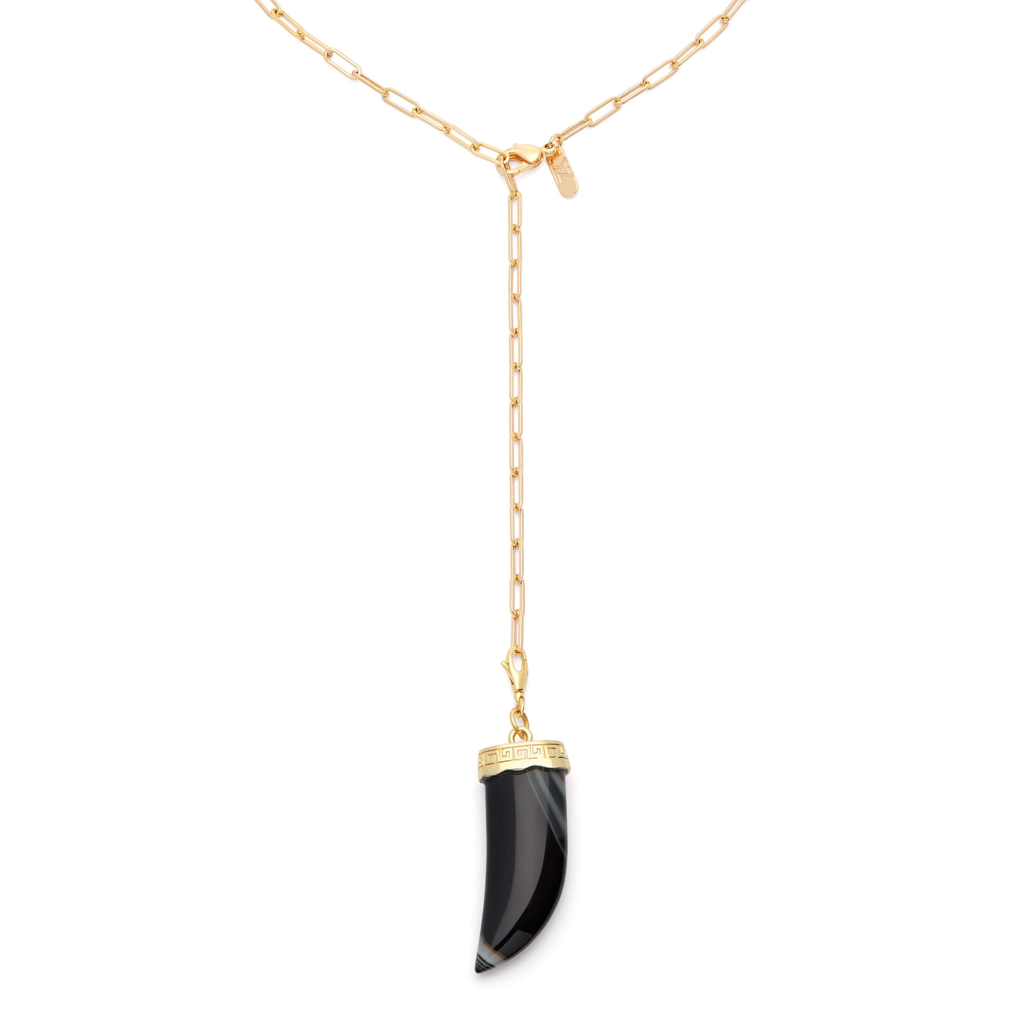 Little chain dorata con corno - Compagnia Italiana