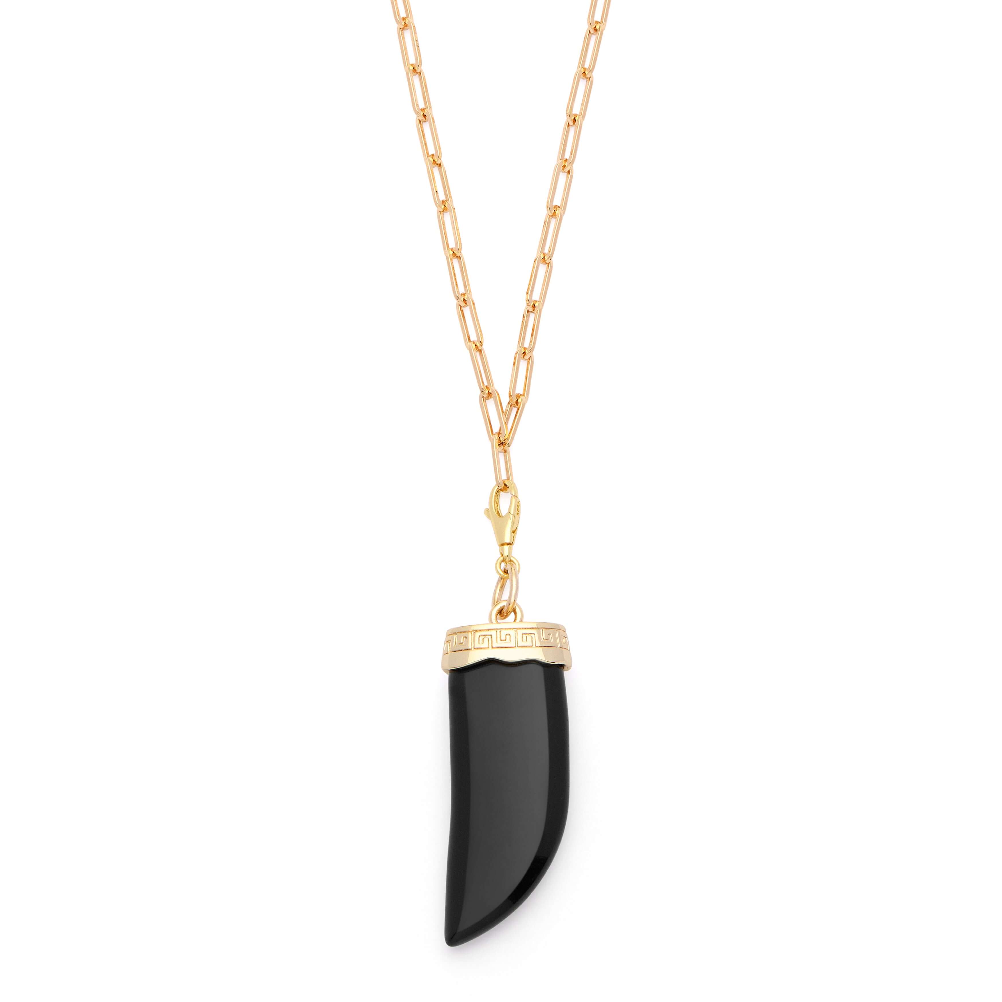 Little chain dorata con corno - Compagnia Italiana