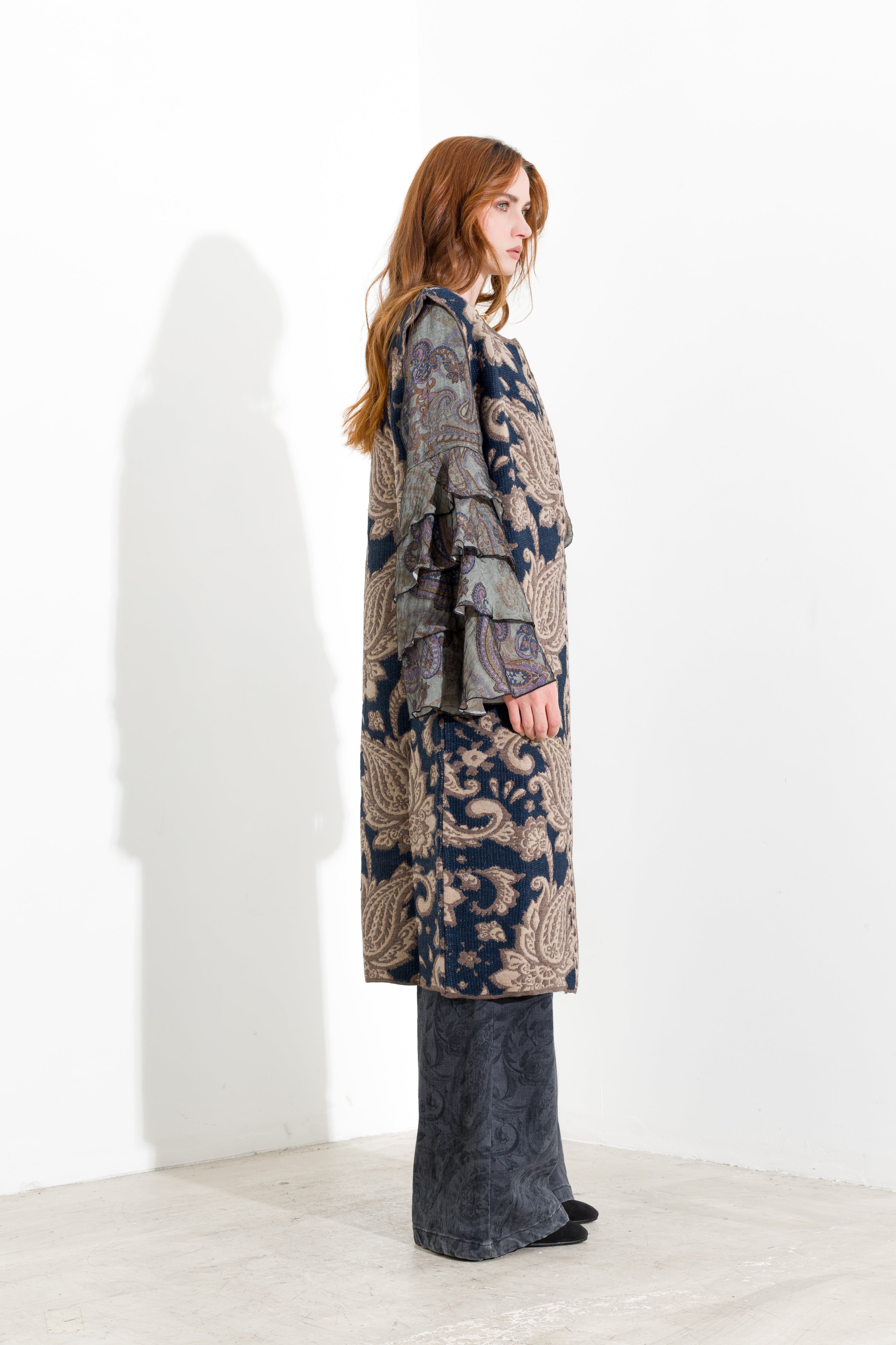 Gilet Lungo in Maglia