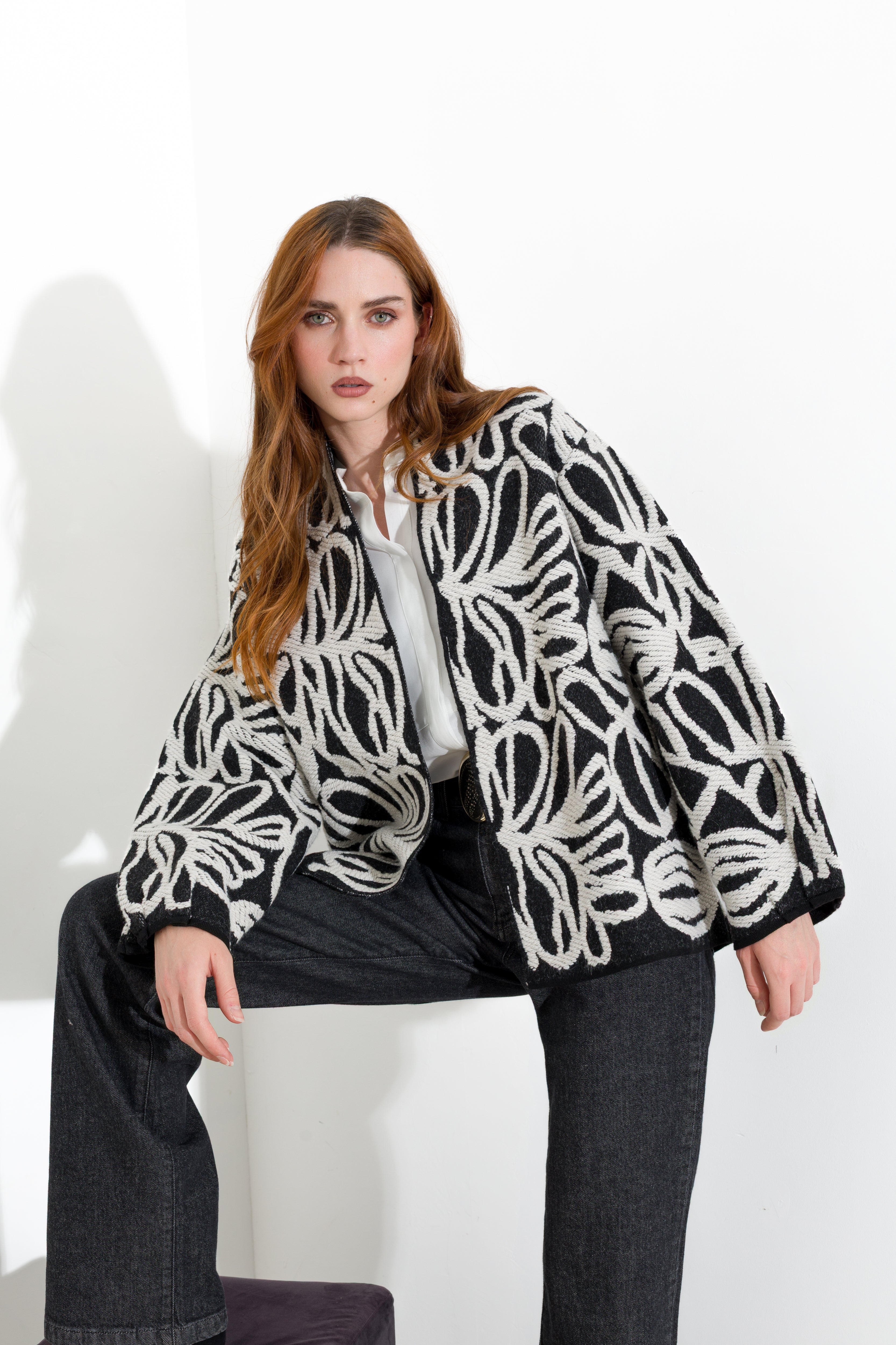 Cardigan in maglia