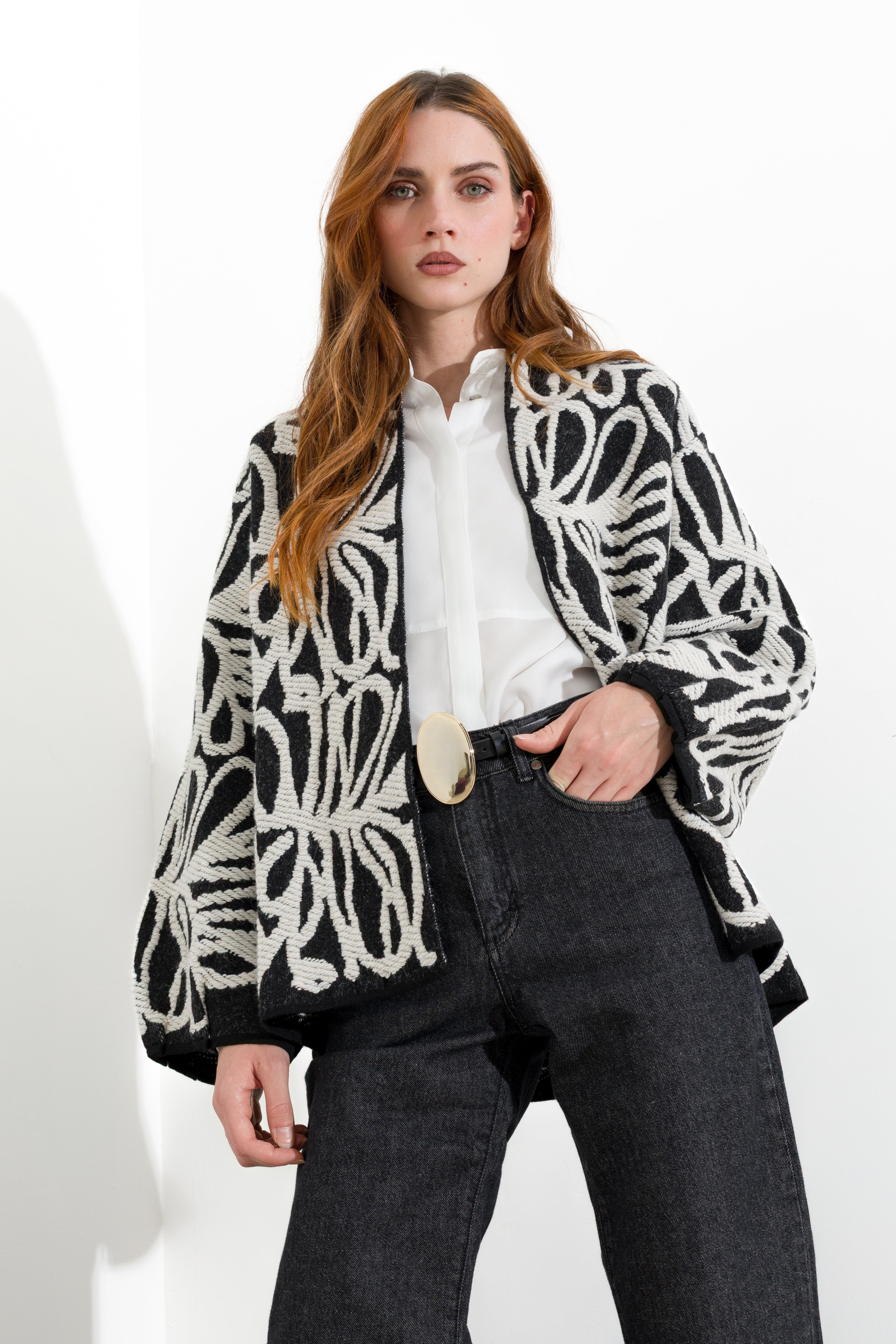 Cardigan in maglia