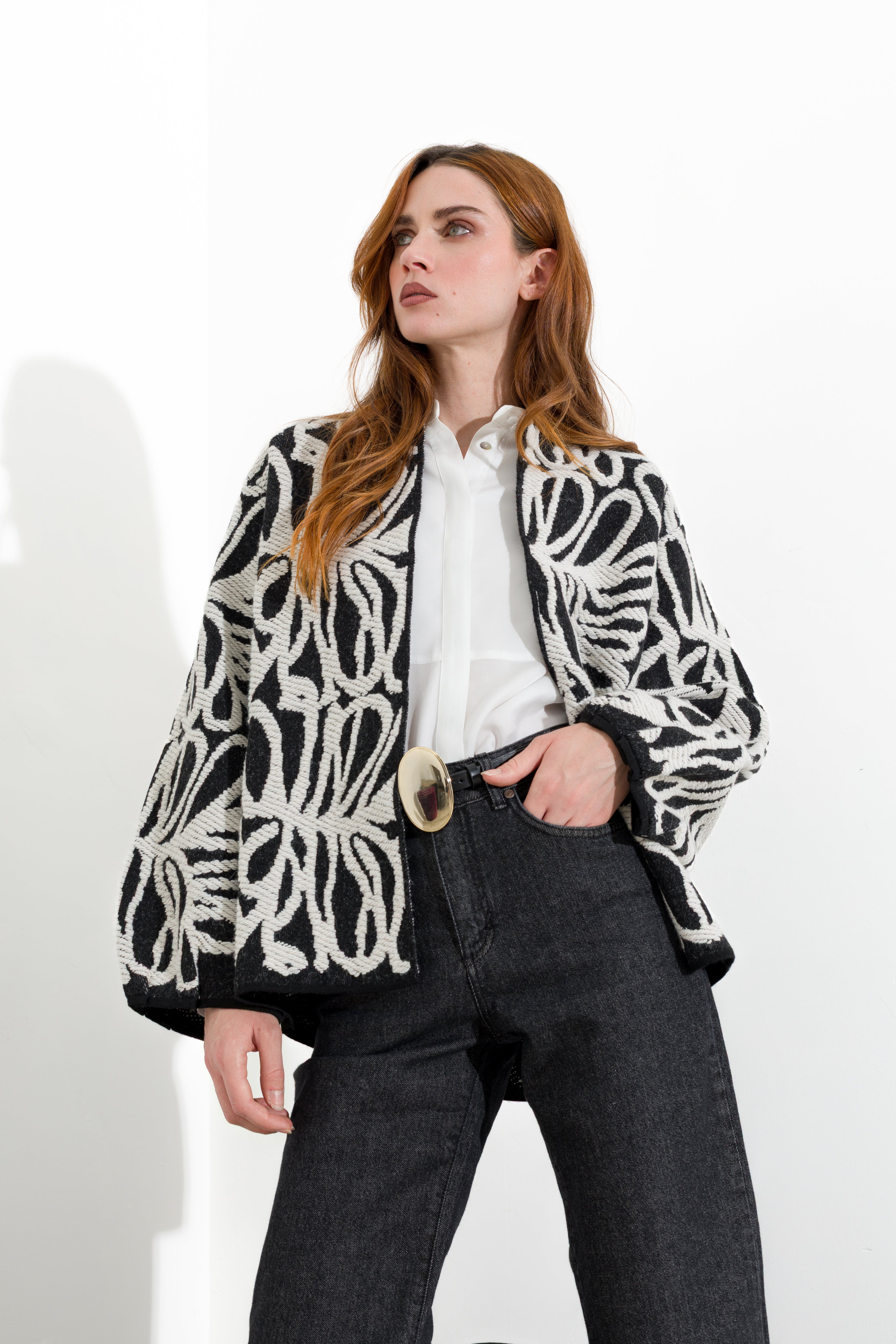 Cardigan in maglia