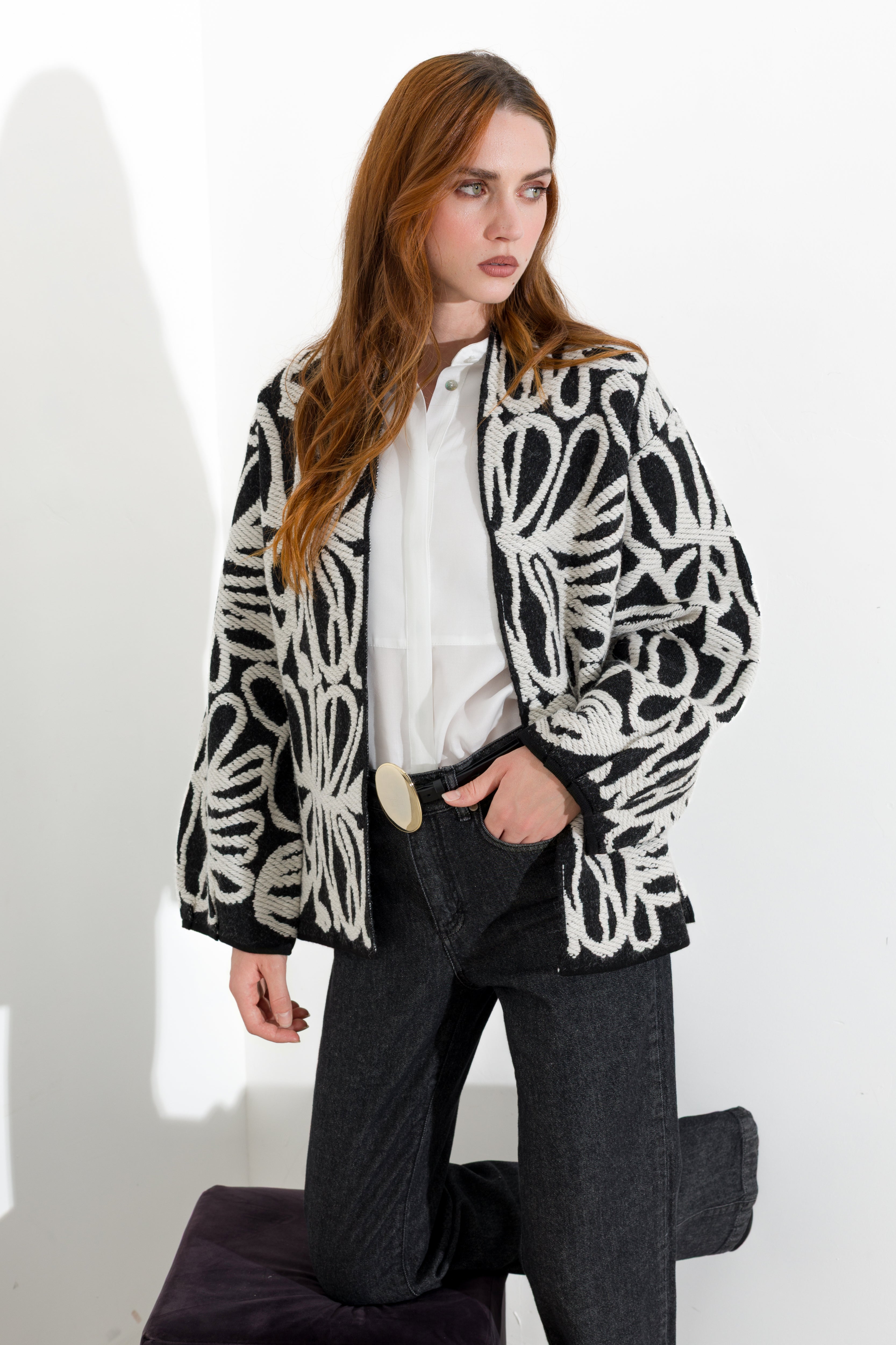 Cardigan in maglia