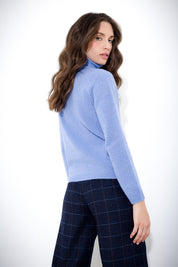 Maglia dolcevita in lana e cachemire FRIENDLY SWEATER