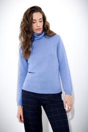 Maglia dolcevita in lana e cachemire FRIENDLY SWEATER