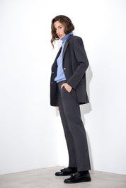 Blazer over in tela lana