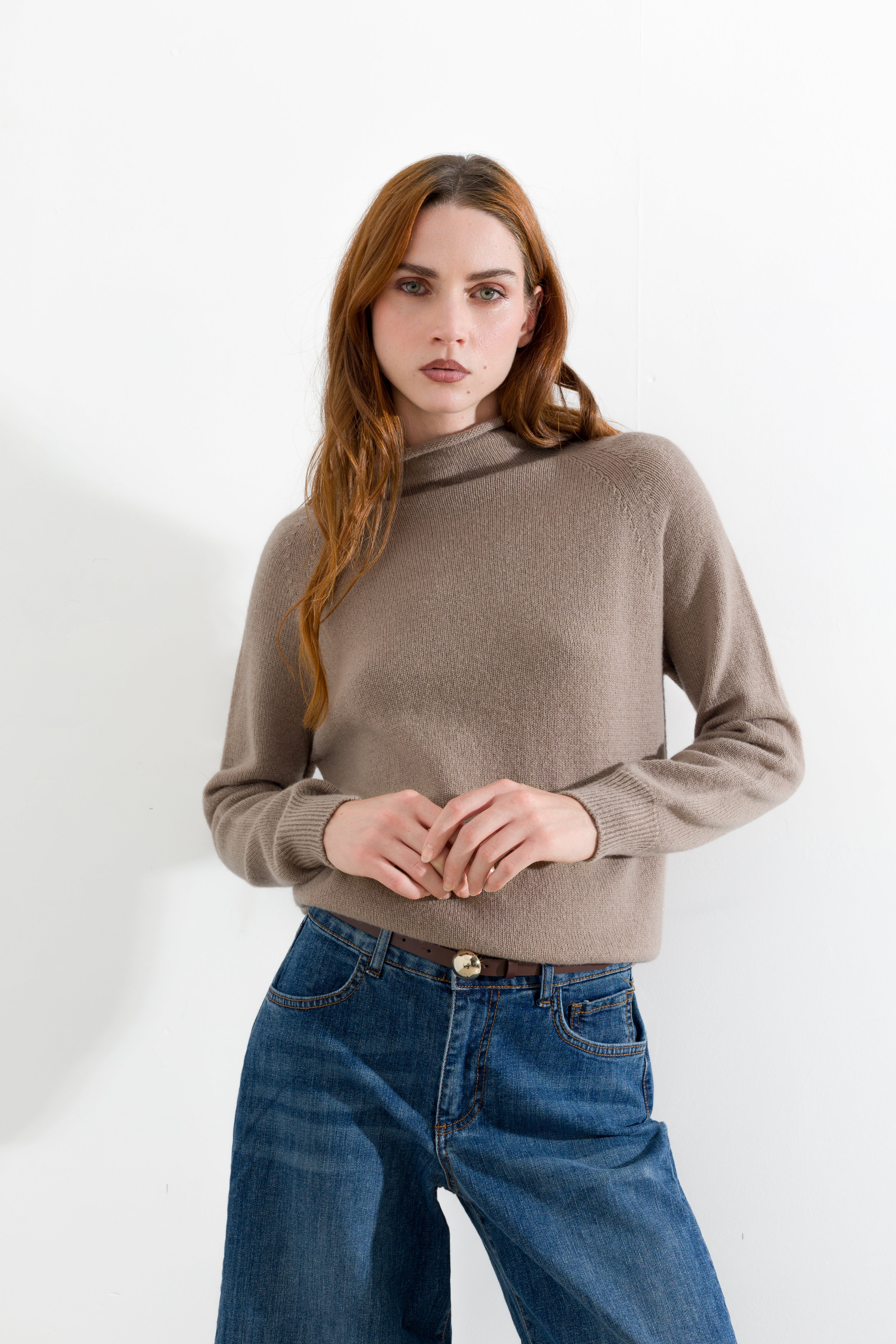 Maglia a lupetto in lana e cashmere Friendly Sweater