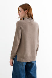 Maglia a lupetto in lana e cashmere Friendly Sweater