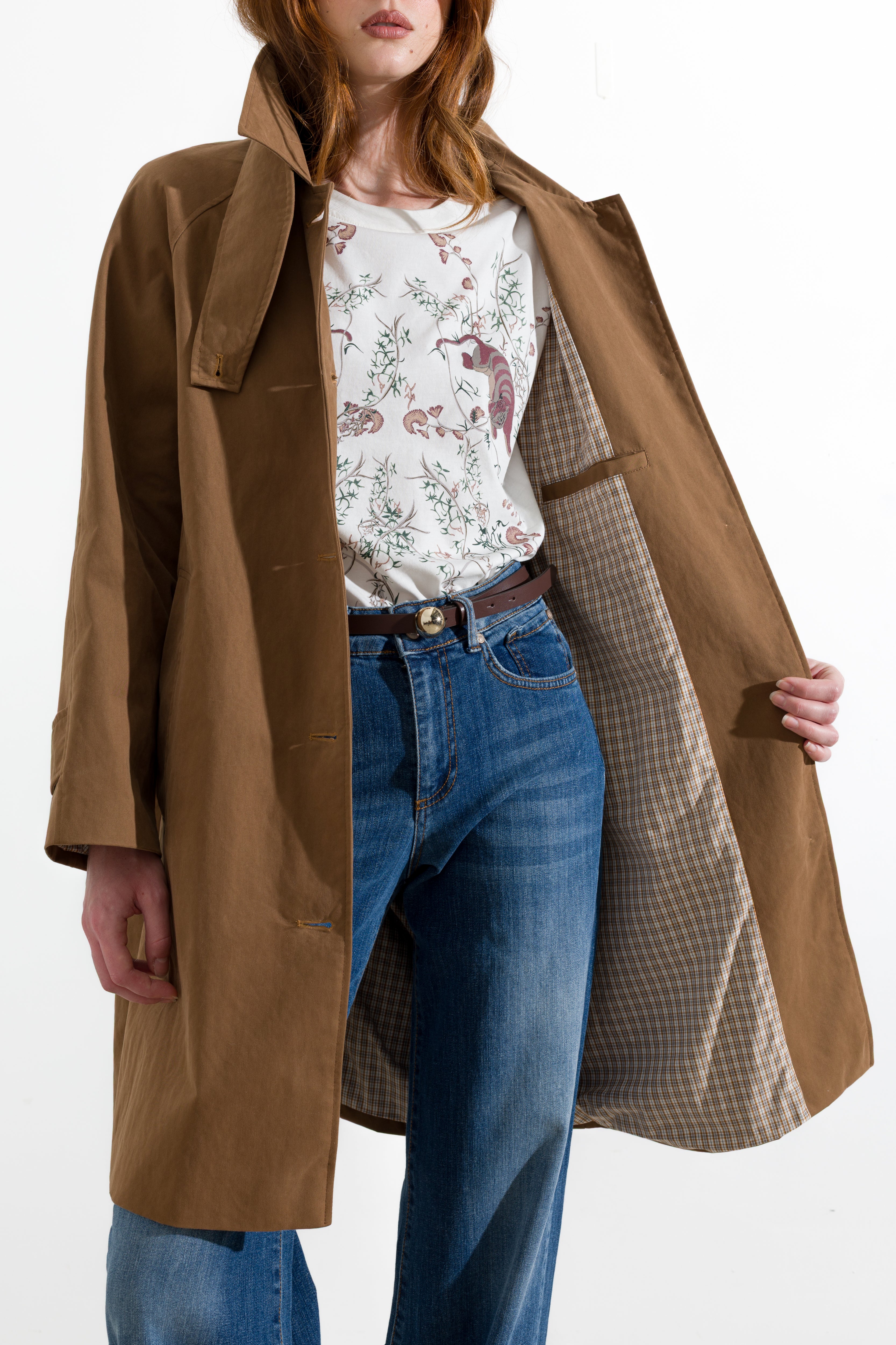 Jeans palazzo a vita alta