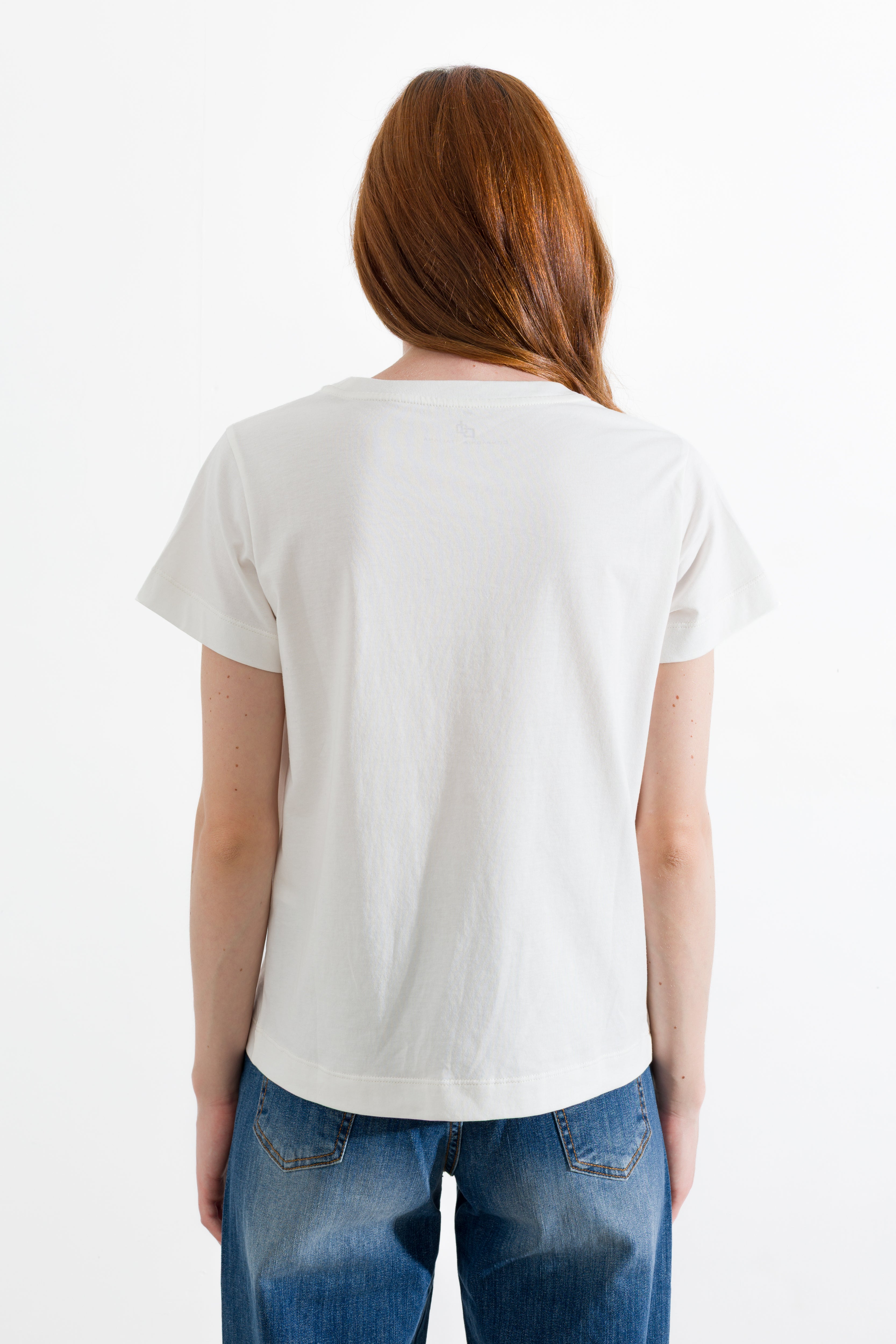 T-Shirt girocollo in cotone
