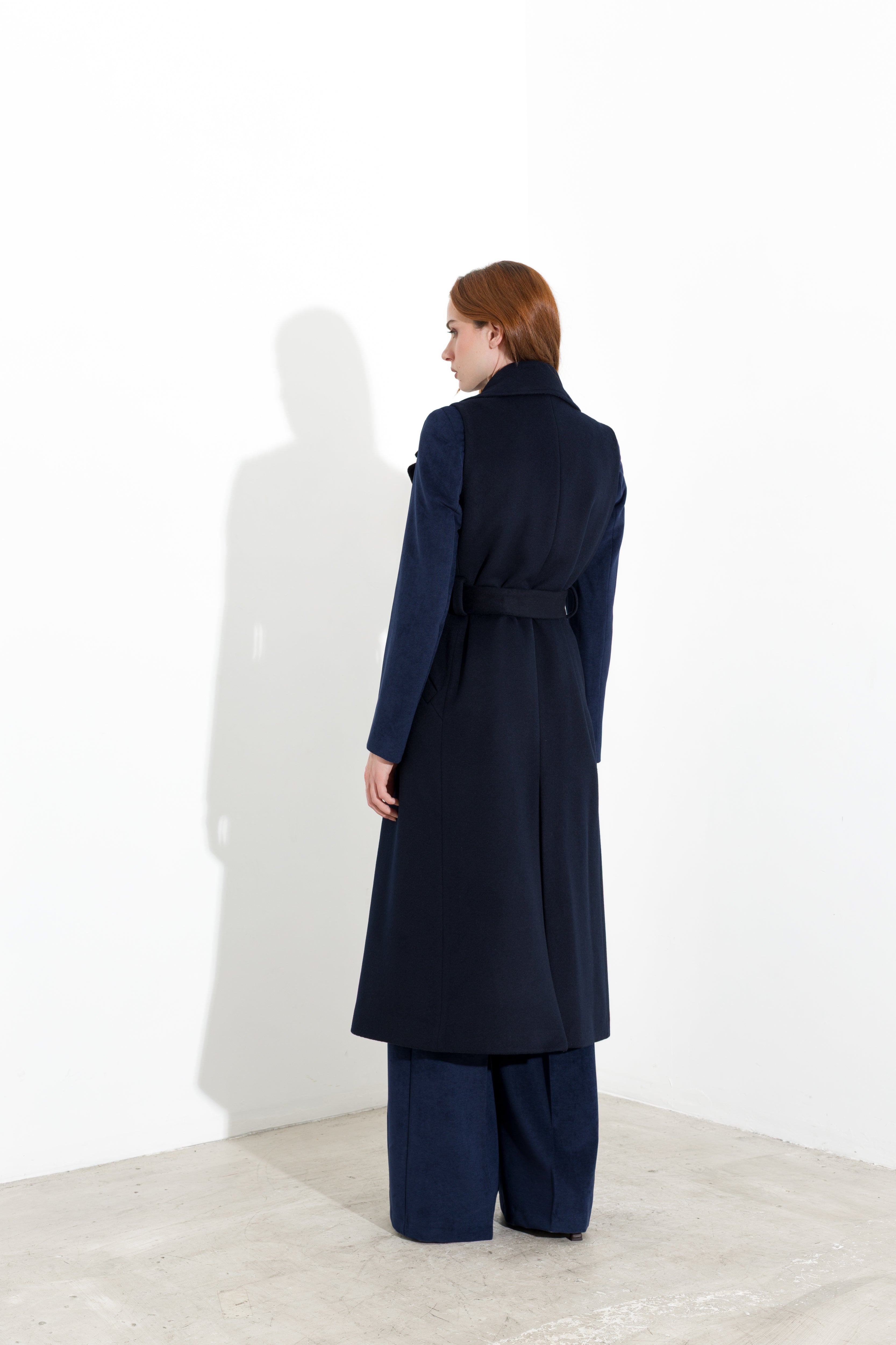 Cappotto senza maniche