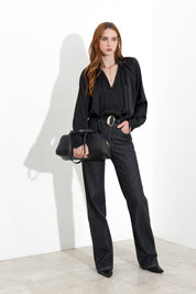 Jeas dritti in denim delave