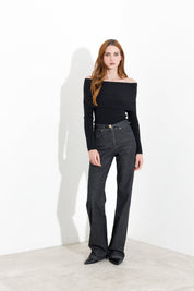 Jeas dritti in denim delave