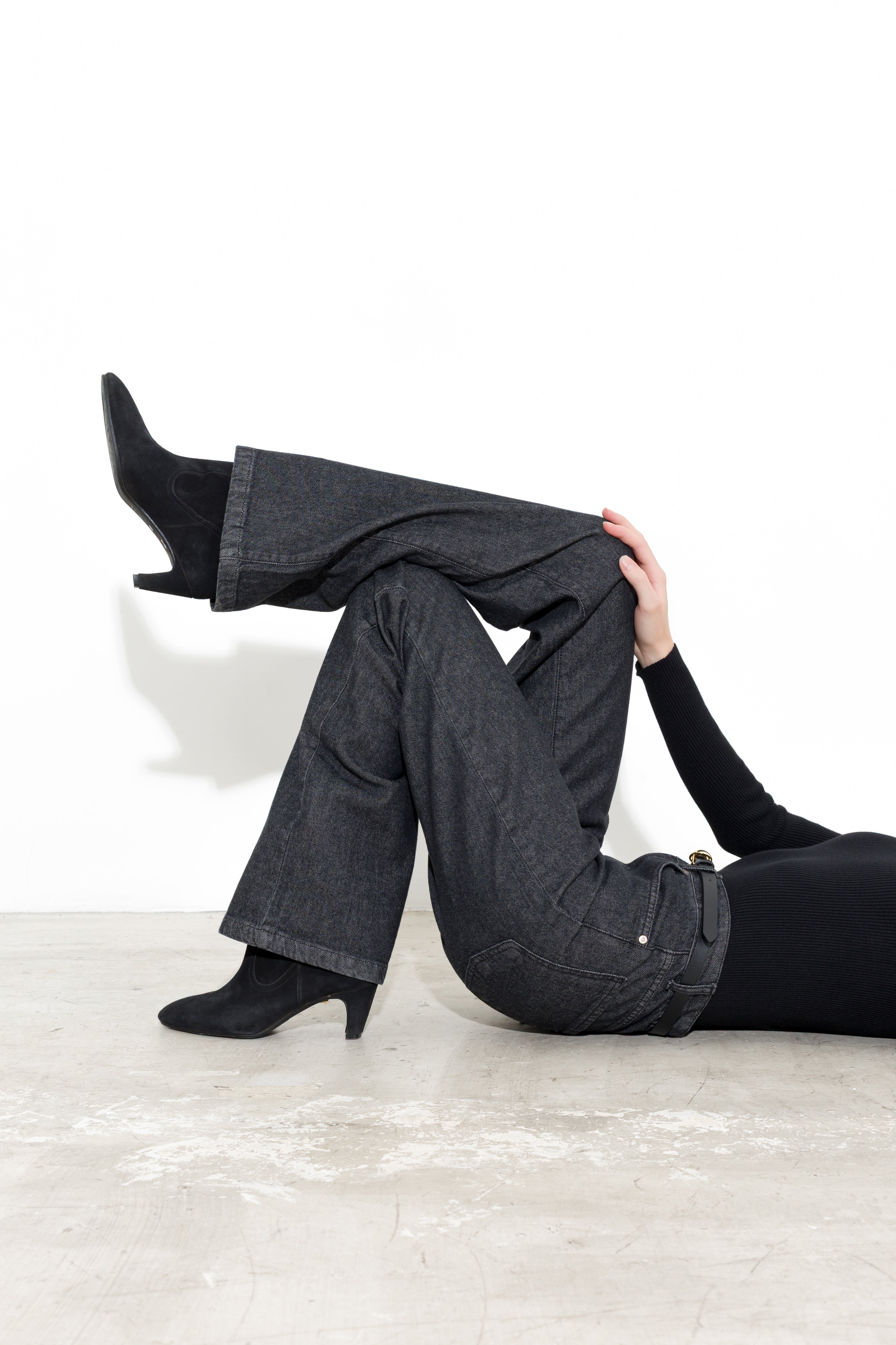 Jeas dritti in denim delave