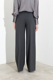 Pantaloni sartoriali a palazzo a vita alta