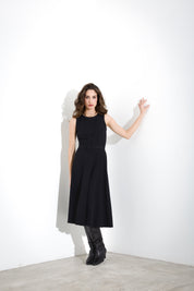 Abito midi in flanella