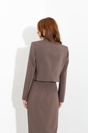 Blazer cropped