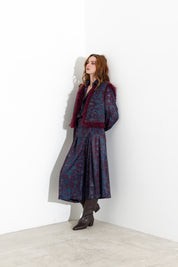 Gonna pantalone stampata - Compagnia Italiana