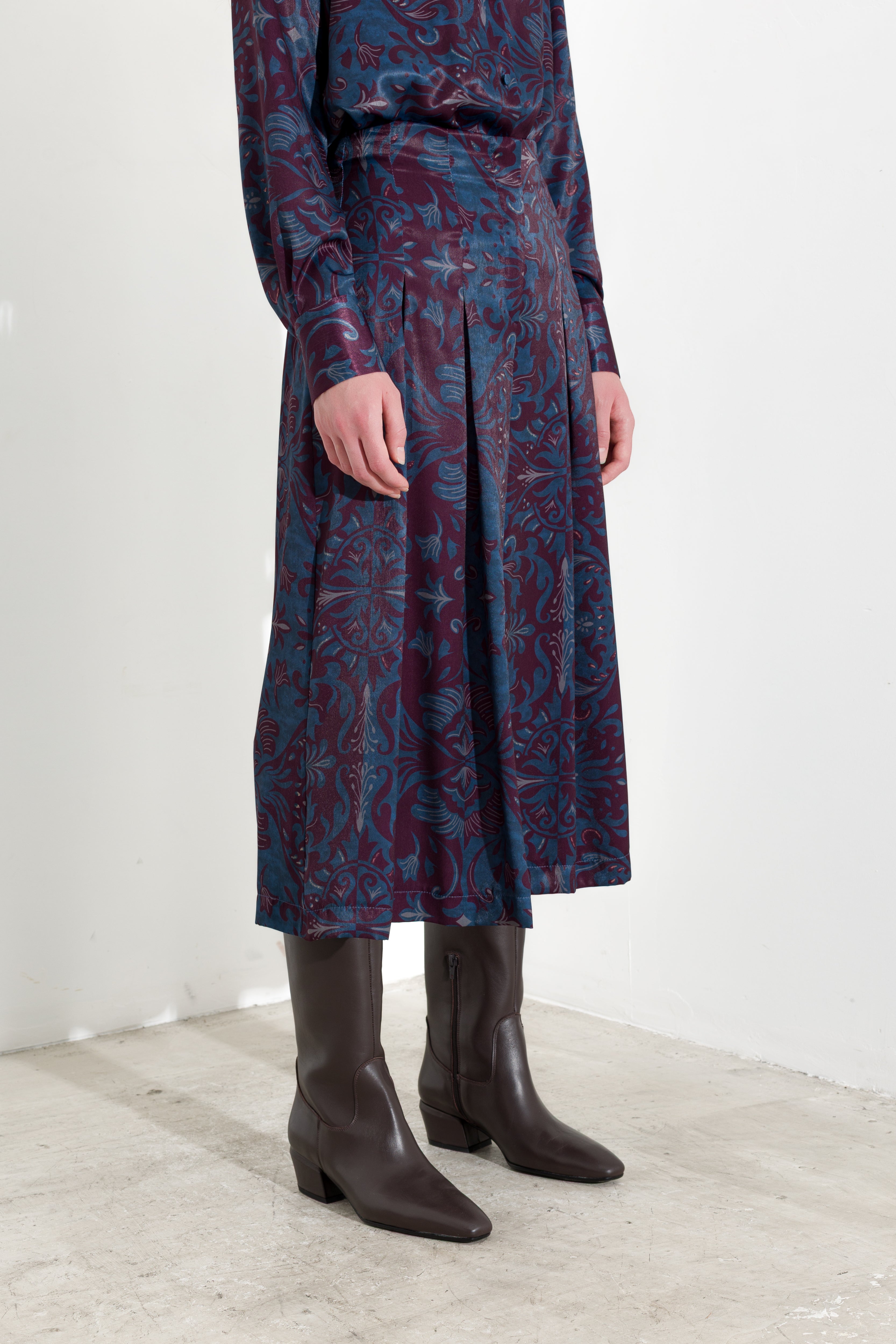 Gonna pantalone stampata - Compagnia Italiana