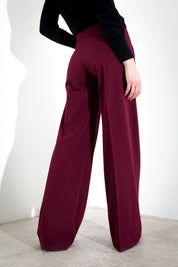Pantalone in tela lana