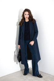 Cappotto in panno battuto