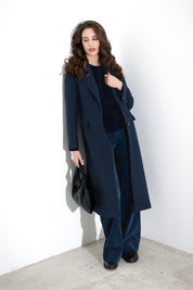 Cappotto in panno battuto