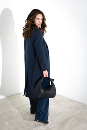 Cappotto in panno battuto